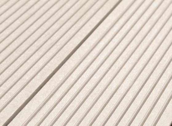 Террасная доска из ДПК Savewood Ornus радиальный распил бежевый