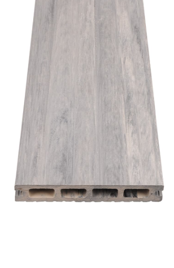 Террасная доска из ДПК WOODVEX Select Бело-серый